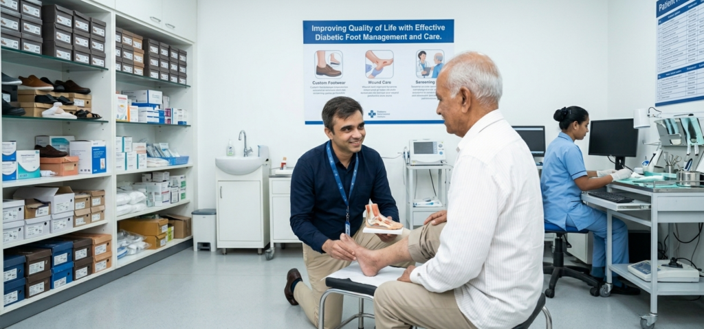 Improving Quality of Life with Effective Diabetic Foot Management and Care