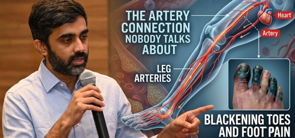 Blackening Toes and Foot Pain – The Artery Connection Nobody Talks About