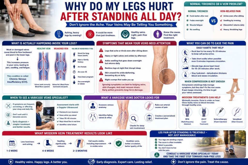 Why Do My Legs Hurt After Standing All Day