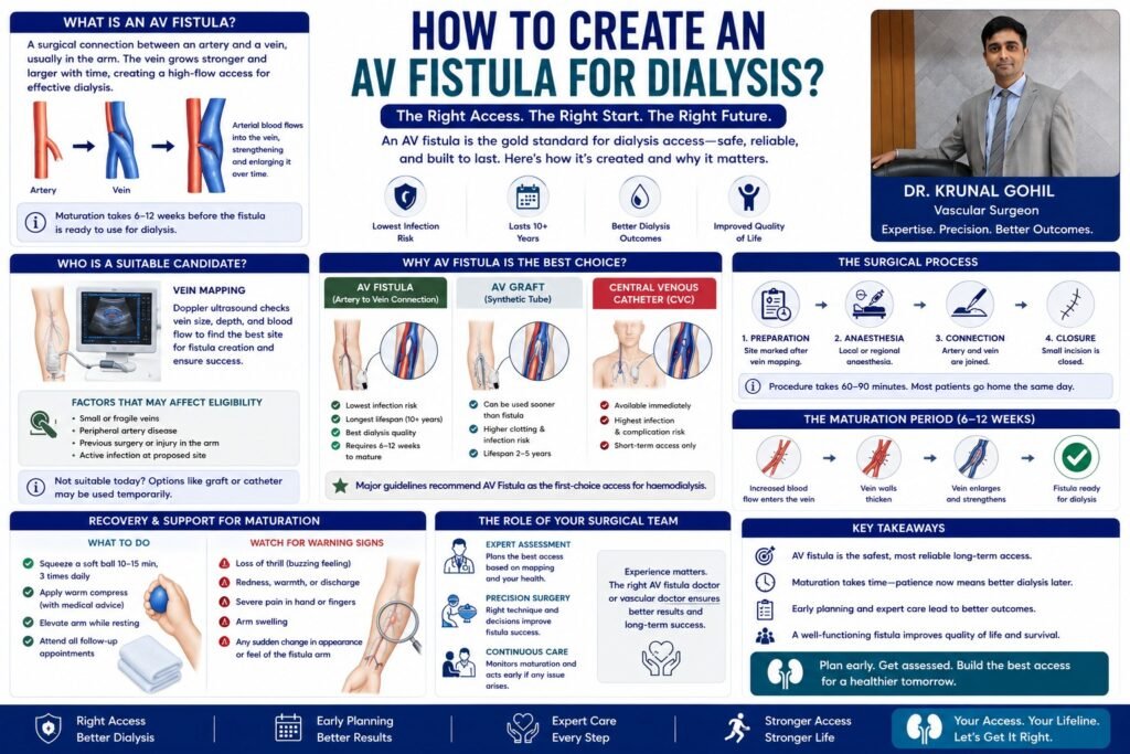 How to Create an AV Fistula for Dialysis?